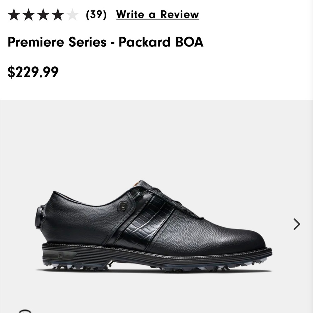 FootJoy Premiere Series - Packard BOA. SIZE 10.5 Medium